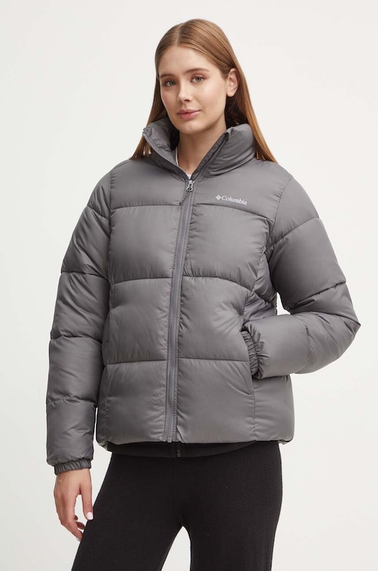 Columbia kurtka Puffect bez kaptura szary 2090291