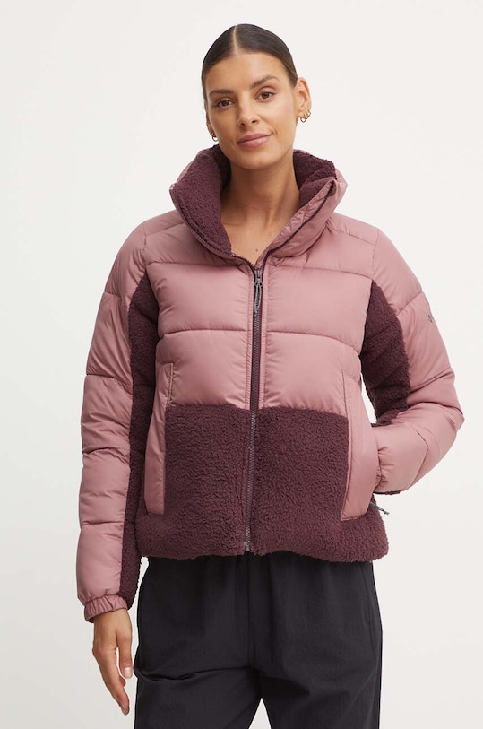 Bunda Columbia Leadbetter Point zateplené ružová 2085602