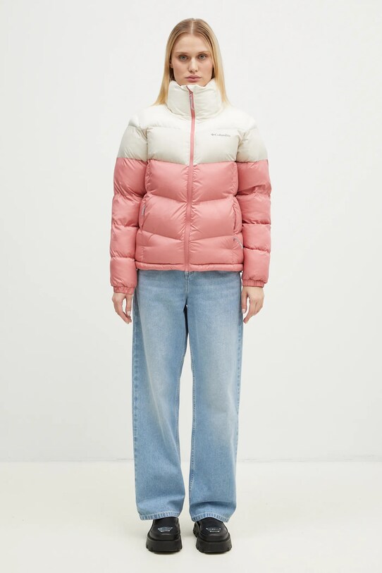 Куртка Columbia Puffect Colorblock рожевий 2088481