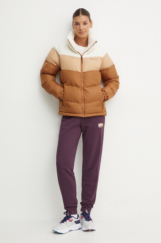 Куртка Columbia Puffect Colorblock 2088481 коричневый AW24