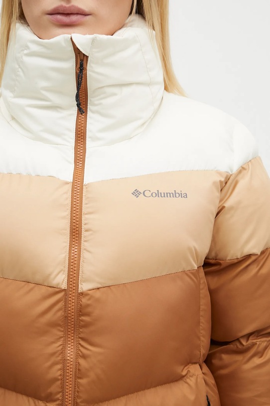 Columbia kurtka Puffect Colorblock brązowy 2088481