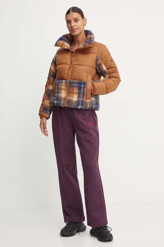 Columbia rövid kabát Leadbetter Point 2093102 barna AW24