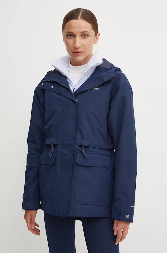 Outdoorová bunda Columbia Drop Ridge IC přechodné námořnická modř 2094761