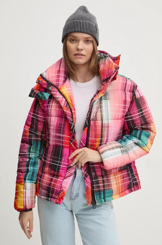 Μπουφάν Desigual MALMÖ άλλο ροζ 24WWEW39