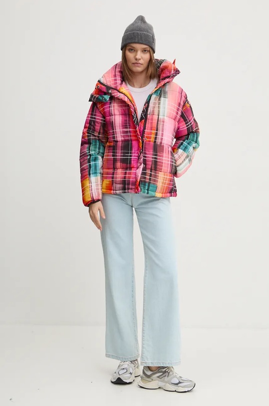 Μπουφάν Desigual MALMÖ 24WWEW39 ροζ AW24