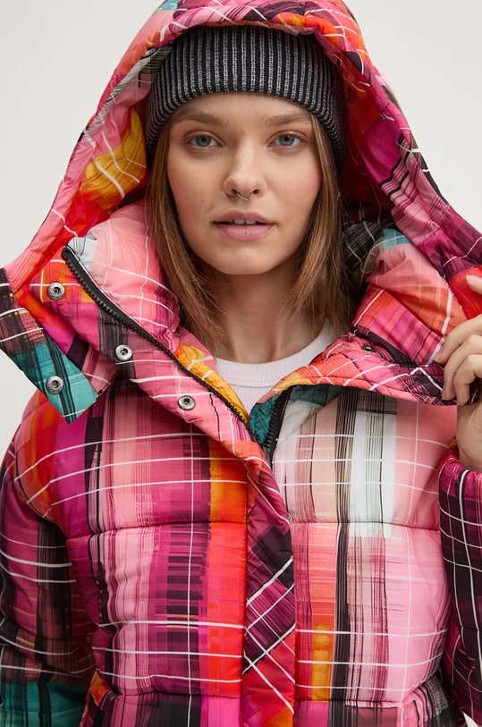 Μπουφάν Desigual MALMÖ ροζ 24WWEW39