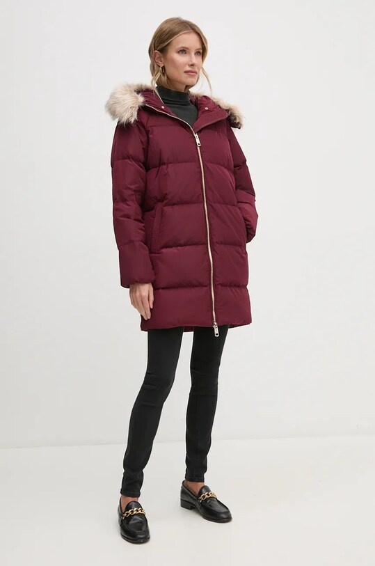 Пухова куртка Tommy Hilfiger WW0WW42743 бордо NC24