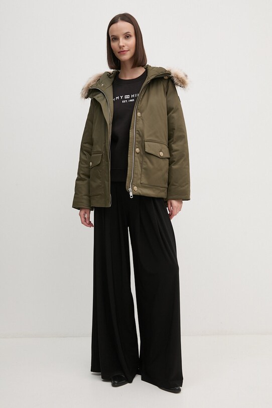 Куртка Tommy Hilfiger WW0WW42744 зелений AW24