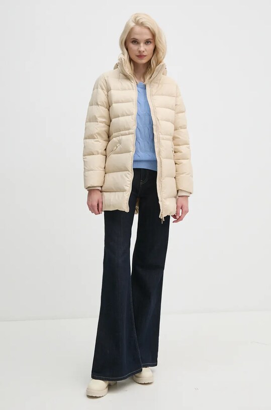 Пуховая куртка Tommy Hilfiger WW0WW43119 бежевый NC24