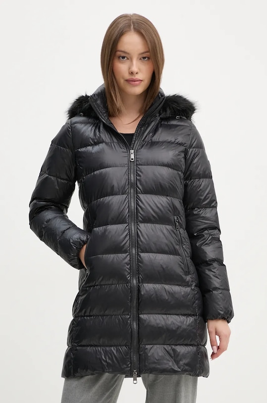 Puhovka Tommy Hilfiger Drugo črna WW0WW43122