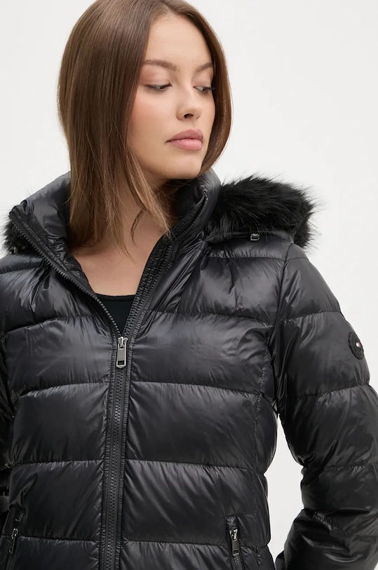 Puhovka Tommy Hilfiger črna WW0WW43122