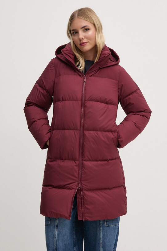 Пухова куртка Tommy Hilfiger з підкладкою бордо WW0WW43583