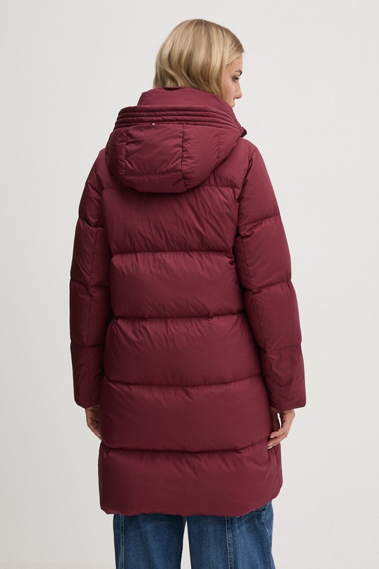 Пухова куртка Tommy Hilfiger WW0WW43583 бордо AW24