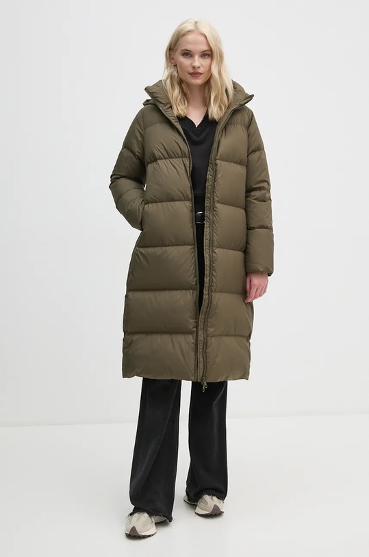 Péřová bunda Tommy Hilfiger WW0WW43784 zelená AW24