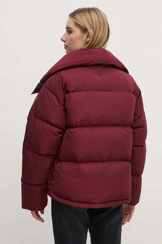 Odzież Tommy Hilfiger kurtka puchowa WW0WW43158 bordowy