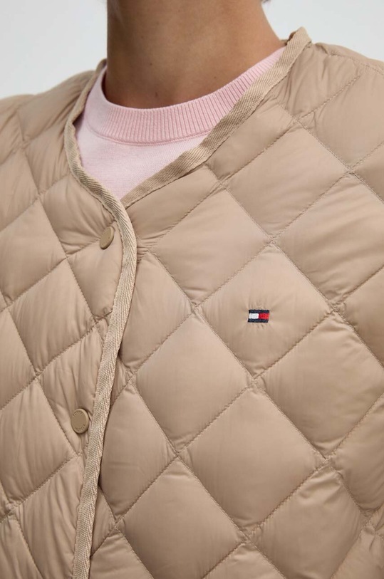 Tommy Hilfiger kurtka puchowa WW0WW43215 beżowy