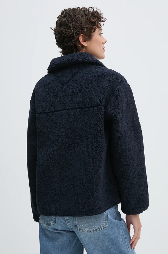 Oblečení Fleecová mikina Tommy Hilfiger WW0WW43223 námořnická modř