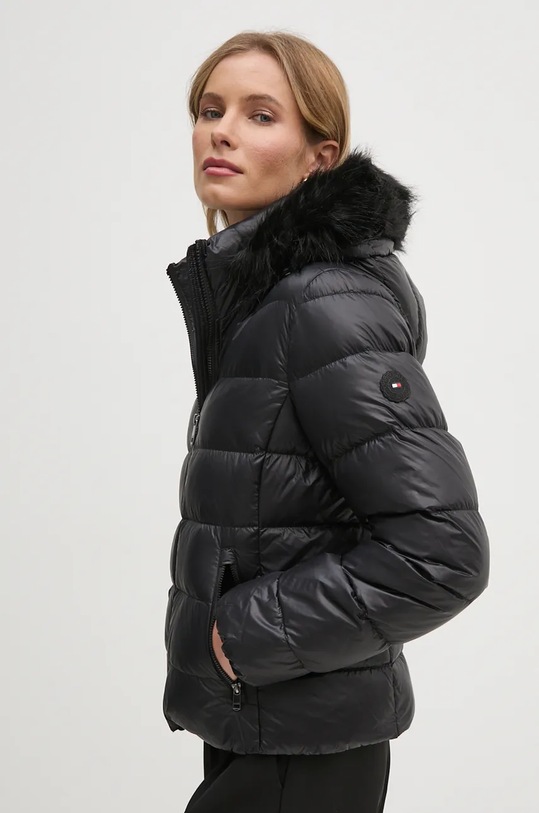 Puhovka Tommy Hilfiger Drugo črna WW0WW43520