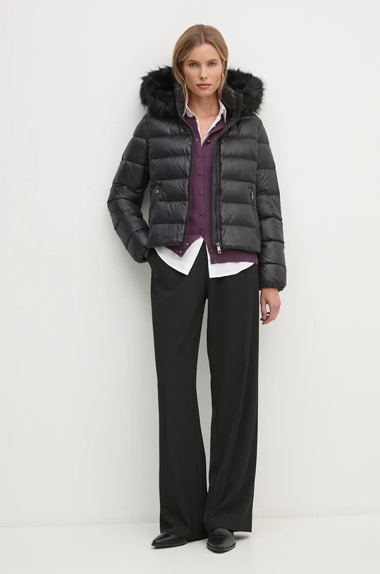 Puhovka Tommy Hilfiger WW0WW43520 črna NC24