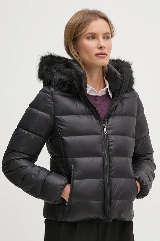 Puhovka Tommy Hilfiger črna WW0WW43520