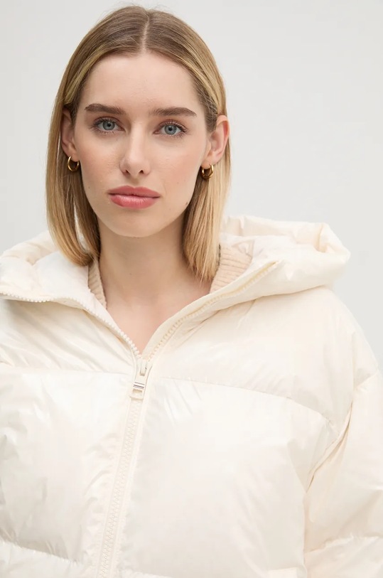 Péřová bunda Tommy Hilfiger WW0WW43523 béžová