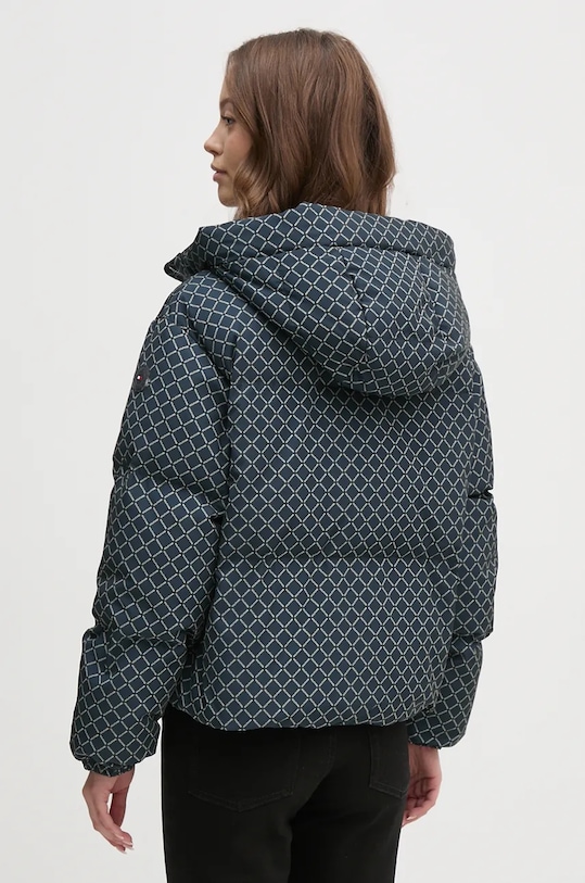 Ρούχα Μπουφάν με επένδυση από πούπουλα Tommy Hilfiger WW0WW43524 σκούρο μπλε