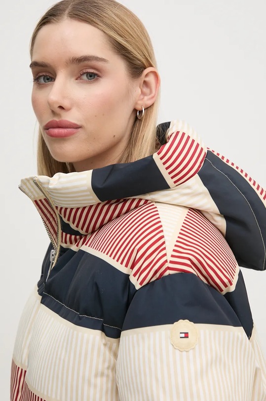 Páperová bunda Tommy Hilfiger viacfarebná WW0WW43524