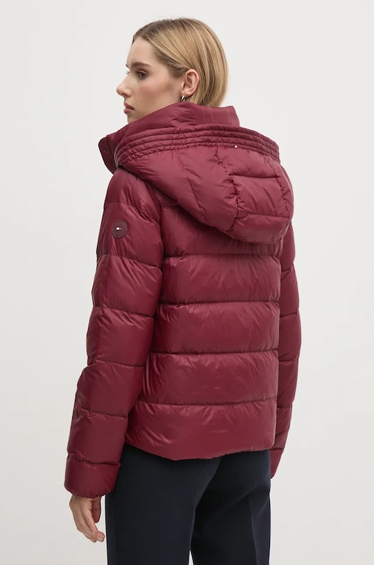 Îmbrăcăminte Tommy Hilfiger geaca de puf WW0WW43581 burgundia