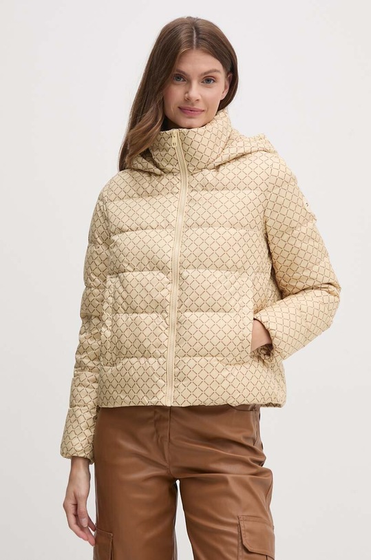 Пуховая куртка Tommy Hilfiger с утеплением бежевый WW0WW43589