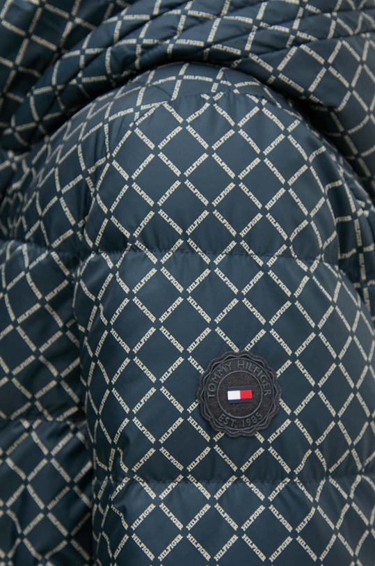 Péřová bunda Tommy Hilfiger WW0WW43589 námořnická modř