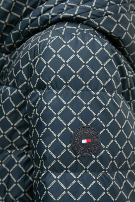 Péřová bunda Tommy Hilfiger WW0WW43589 námořnická modř