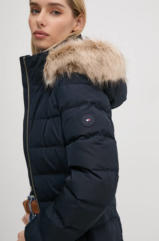 Jakna Tommy Hilfiger Planet friendly mornarsko plava WW0WW43600