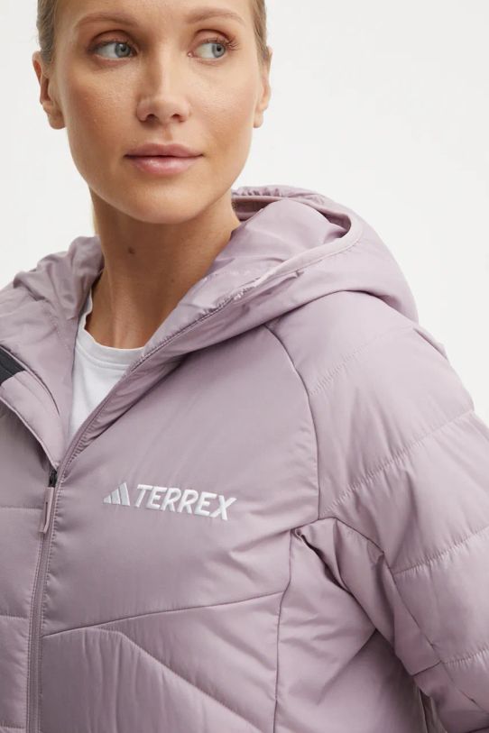 Sportska jakna adidas TERREX Multi Insulated ljubičasta IM8198