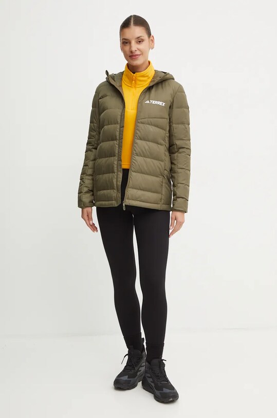 adidas TERREX geacă sport din puf Multi JE6718 verde AW24