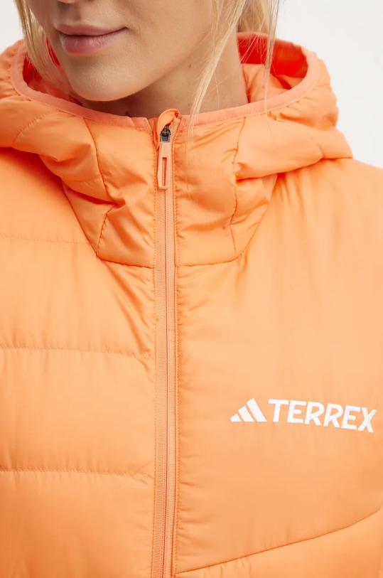 Péřová sportovní bunda adidas TERREX Multi JE9203 oranžová
