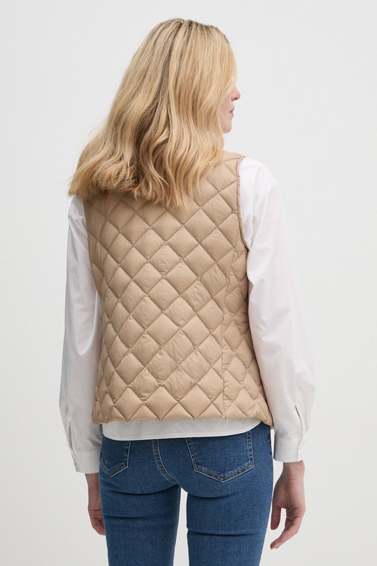 Odzież Tommy Hilfiger bezrękawnik puchowy WW0WW43214 beżowy