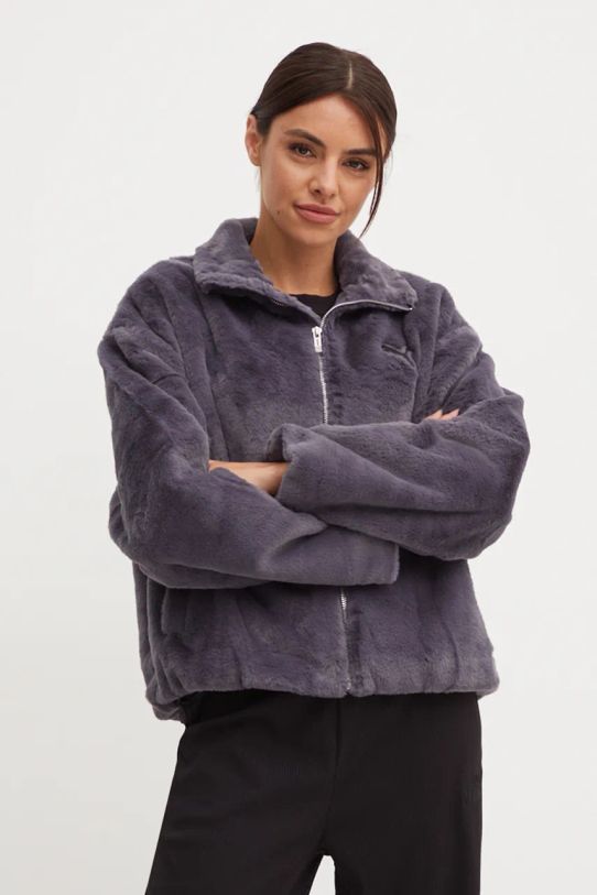 Bunda Puma oversize sivá 626517