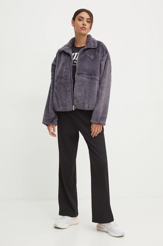 Bunda Puma 626517 šedá AW24