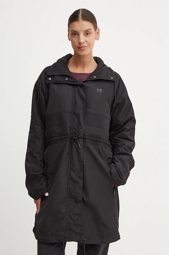 P.E Nation hanorac Mid Length Man Down cu captuseala negru 243J256