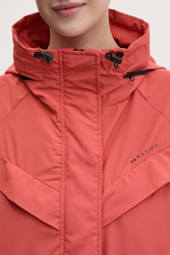 P.E Nation giacca Shelter 243J334 arancione