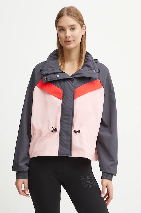 Куртка P.E Nation Shelter з капюшоном сірий 243J334