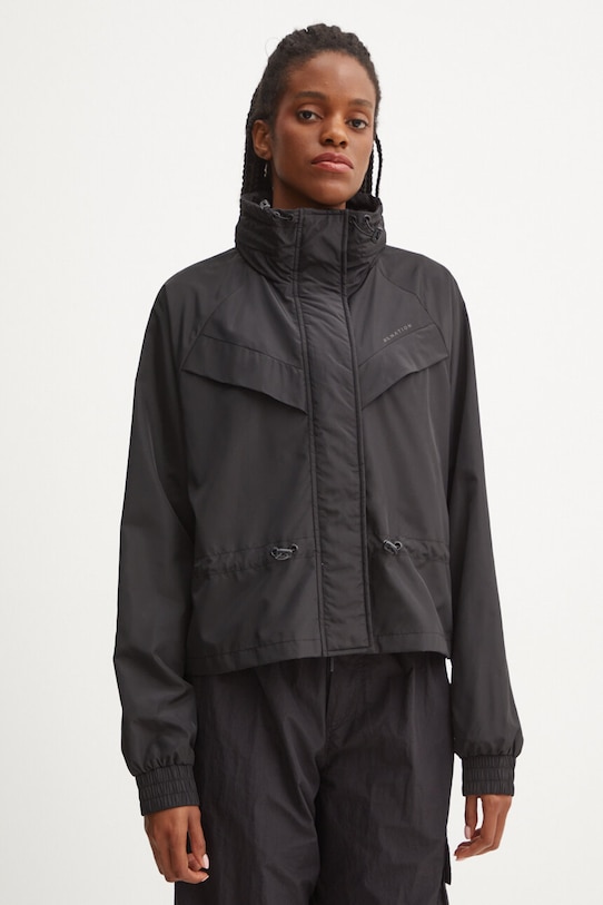Bunda P.E Nation Shelter nezateplené čierna 243J334