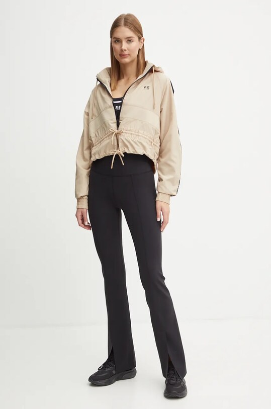 Куртка для тренувань P.E Nation Cropped Man Down 243J341 бежевий AW24