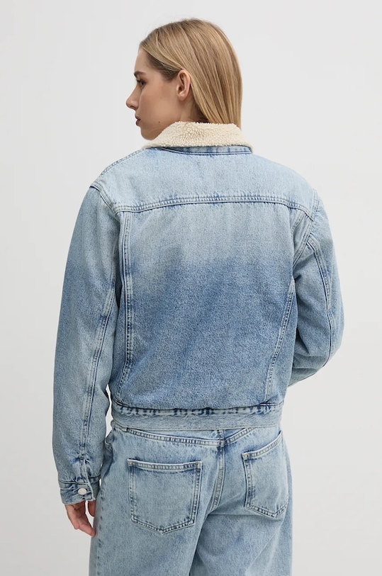 Ρούχα Μπουφάν Calvin Klein Jeans J20J224096 μπλε