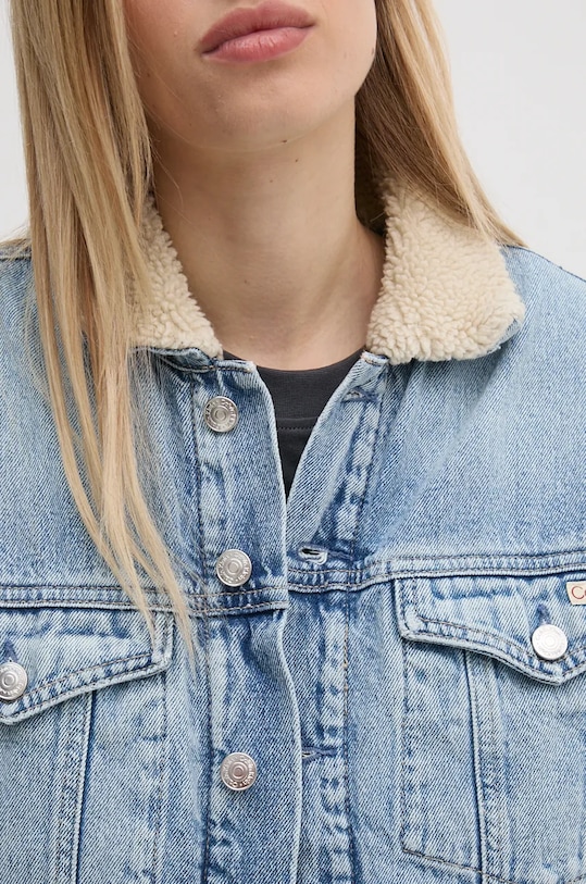 Μπουφάν Calvin Klein Jeans J20J224096 μπλε