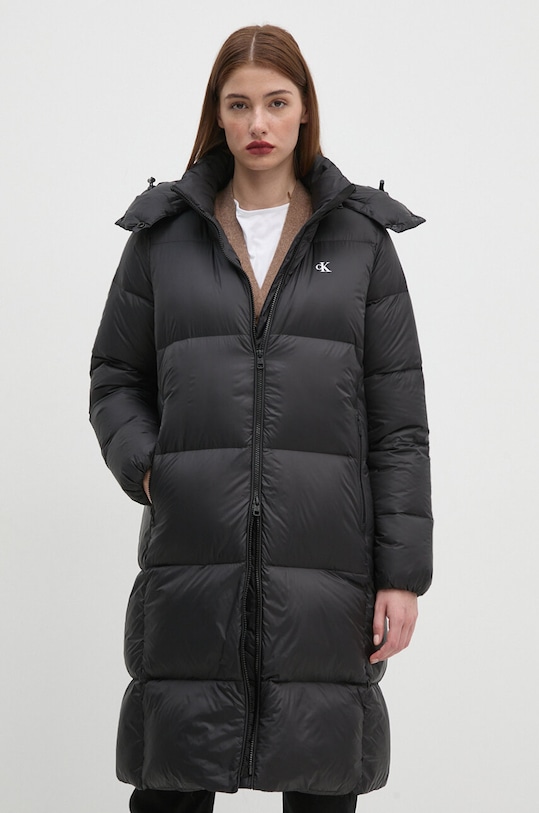 Pernata jakna Calvin Klein Jeans Planet friendly crna J20J224109