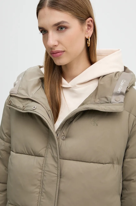 Calvin Klein Jeans kurtka J20J224112 zielony AW24