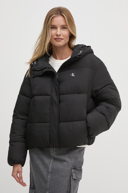 Куртка Calvin Klein Jeans с утеплением чёрный J20J224112