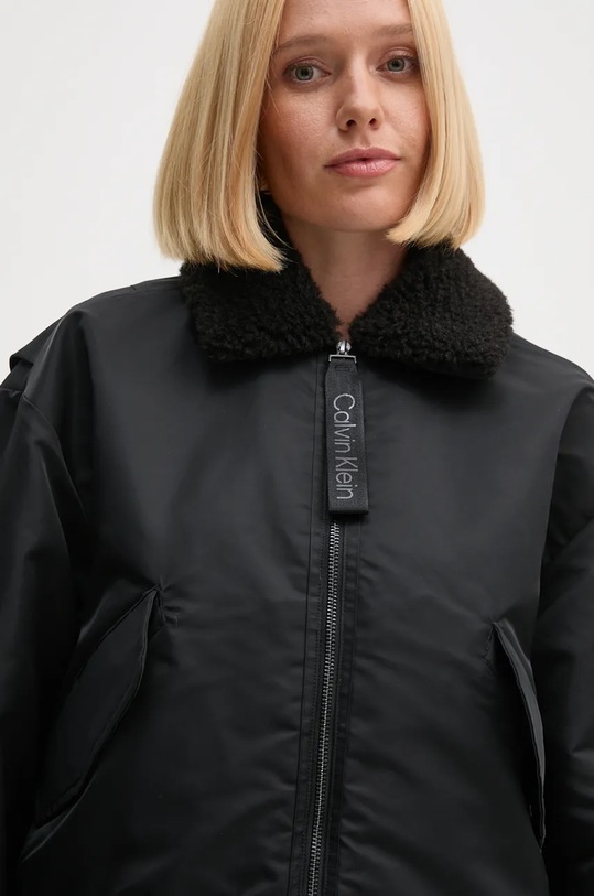 Odzież Calvin Klein Jeans kurtka J20J224115 czarny