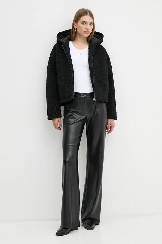 Флисовая кофта Calvin Klein Jeans J20J224130 чёрный AW24